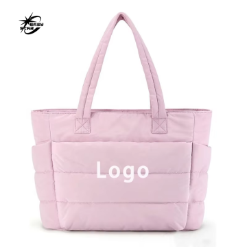 Wholesale Lightweight Fluffy Tote Bags for Women - Custom Winter Handbags for Travel and Work