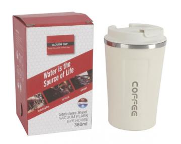Copa de aislamiento de vacío de acero inoxidable de 380 ml