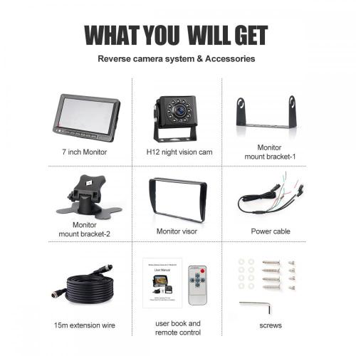 reversing camera reverse for Bus