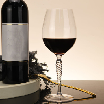 Lead-Free Long Stem White Wine Glasses with 99% Transmittance for Weddings - Wholesale Hand Blown Glasses