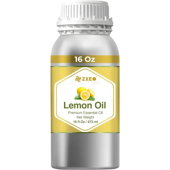 Lemon Essential Oil for Diffuser, Face, Skin Care, Aromatherapy, Hair Care, Scalp and Body Massage
