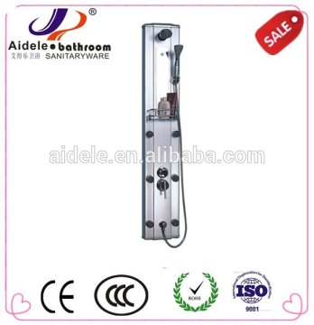 YP-002 convenient Aluminum functional shower panel with roof shower