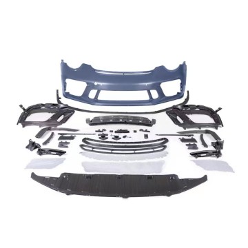 Conjunto de parachoques delantero de alta calidad con rejilla para Porsche 911 a GT3 (2012-2018)