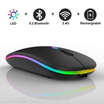 Wholesale 2.4G Bluetooth Silent Wireless Charging Mouse for iPad, Mobile Phone, and Tablet - Perfect Gift