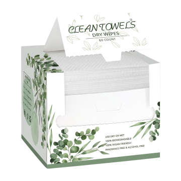 Custom Printed Extra-Soft Cotton Facial Towels for Daily Cleaning