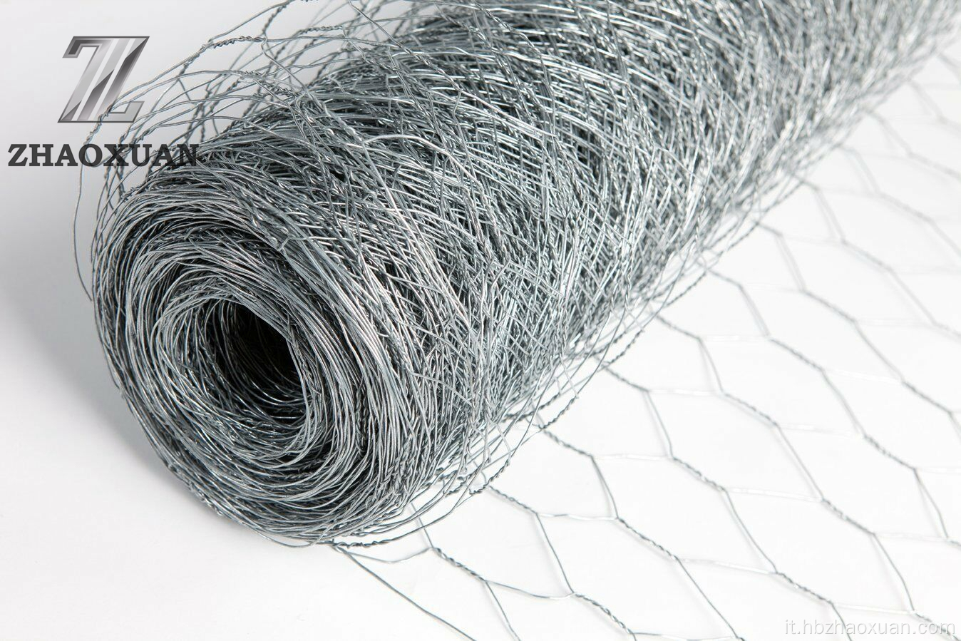 3/4 "Mesh di filo di pollo con coniglio esagonale