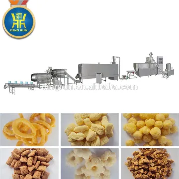 puff corn chips food machine