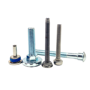 Custom Carbon Black and Metal Plated Screws, Nuts, and Bolts