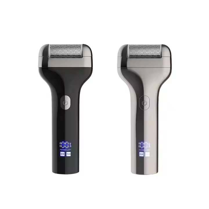 Grinder de pie recargable con removedor LCD Callus Remover