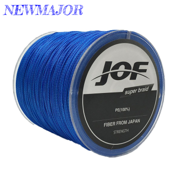 JOF 4X PE Braided Fishing Line - 300m High Abrasion Resistant Floating Line for Rivers