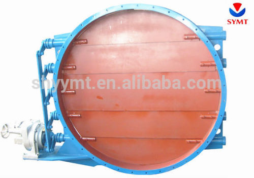 Aeration butterfly valve