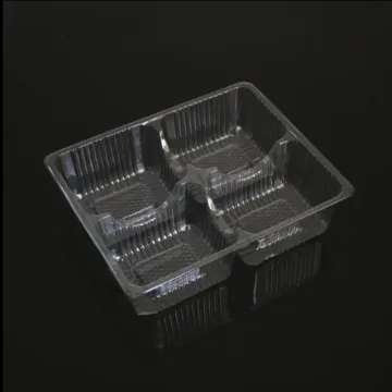 PP plastic food tray with dividers