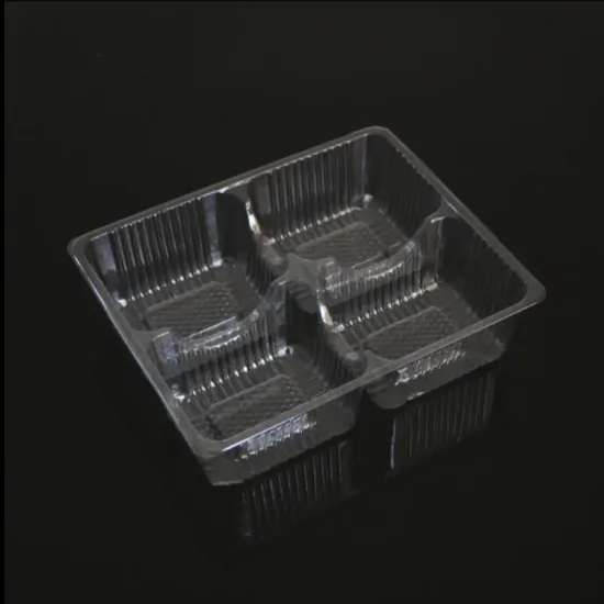 PP plastic food tray with dividers