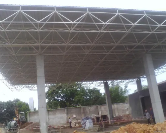 Structural Frame Building Light Weight Steel Trusses