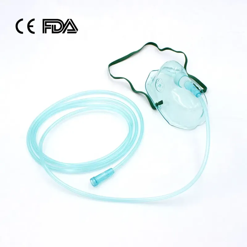 Green Oxygen Face Mask