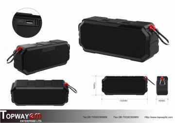 Waterproof Bluetooth Speaker with Power Bank for 16 hour long Playtime 20YX15