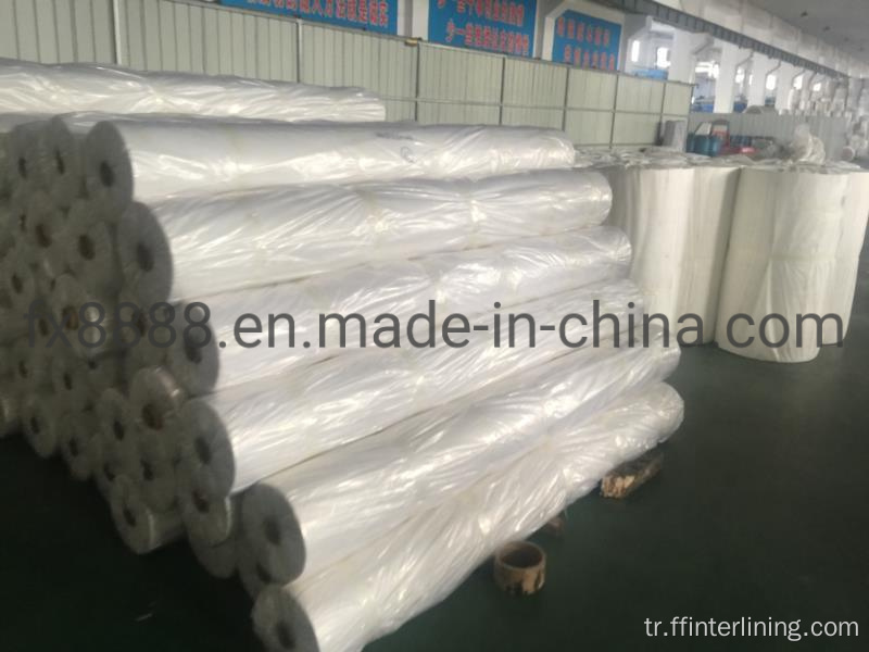 Polyester Spun Gümrüklü Dokuma Kumaş Dokunmamış Bez