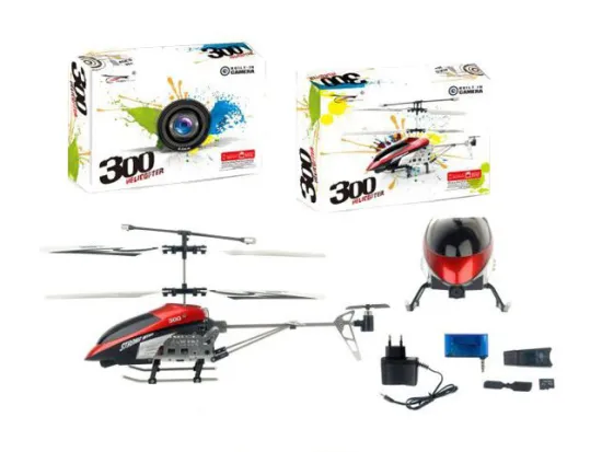 3CHANNELS DIE CAST R/C HELICOPTER W/GYRO (iPHONE ANDROS CONTROL)