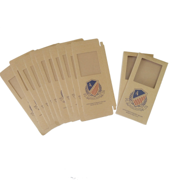 Boîte d'emballage en forme de valise en carton de papier kraft