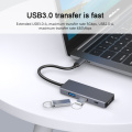 Estación de acoplamiento de la computadora portátil de Hub de HUB USB Type-C