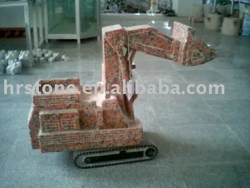 Model car Artwork carving