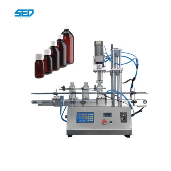 Electric Semi-Automatic Twist-Off Screw Glass Bottle Capping Machine