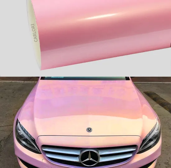 metallic fantasy kenting pink car wrap vinyl