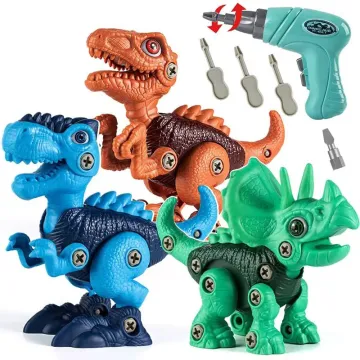 STEM Dinosaur Toys: Interactive Learning and Building Construction Sets for Kids