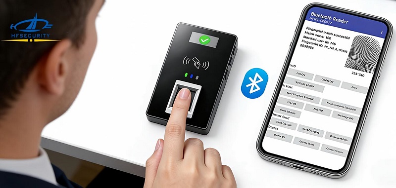 Real-time Attendance Data Synchronization: HFSecurity Mobile Fingerprint Attendance Solution Empowers Outdoor Workplace Management
