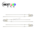 LED สีน้ำเงิน 3 มม. 460nm 465nm เลนส์ Milky