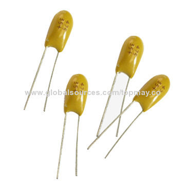 Radial Tantalum Capacitor with Low Current Leakage, Suitable for Military and Computer Applications