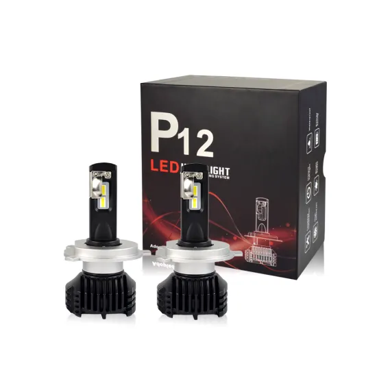 2021 New P12 SuperLED 90W 13000lm H4 LED Headlights H7 Adjustable Car Bulb