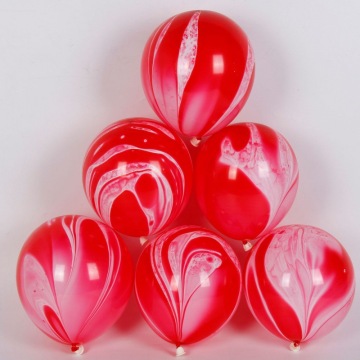 Balões de ágata para aniversário, feriado