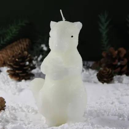 fancy animal home decoration candles