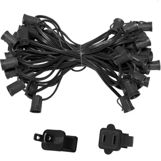 Waterproof 25' Outdoor Christmas Lights Stringer