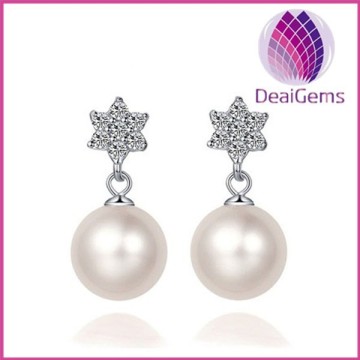 Fashion Earrings Set Auger Snow Pearl Earrings