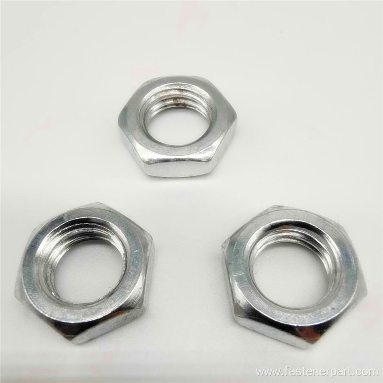 Stainless Steel Polished Plain Flange Nut Lock Nut