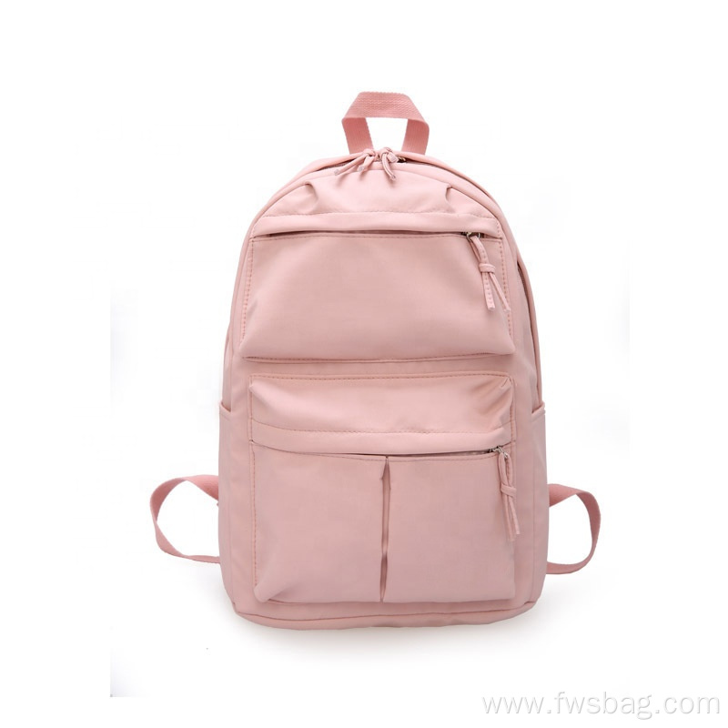 Beautiful Colorful Canvas Shoulder School Bag Backpack