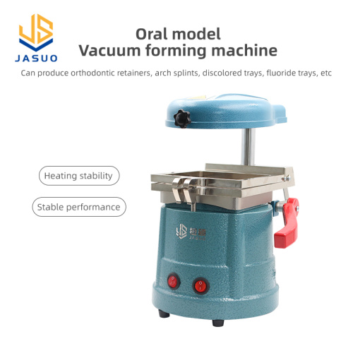 Dental laboratory equipment vacuum forming machine for tooth model heating