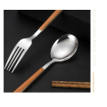 Stainless steel portable tableware