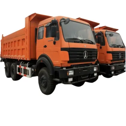 6x4 North beiben Construction Machinery dump truck price