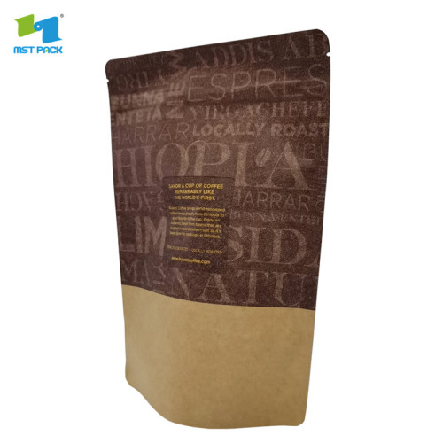 kraft tea bags package pouch for loose tea