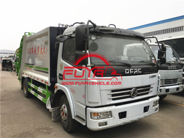 4CBM Rear Loader Garbage Truck