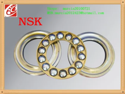Nsk Single Direction / Double Direction Thrust Ball Bearing For Automobiles