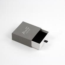 Square Square Grey Graft Box Ambalaj pentru bijuterii personalizate