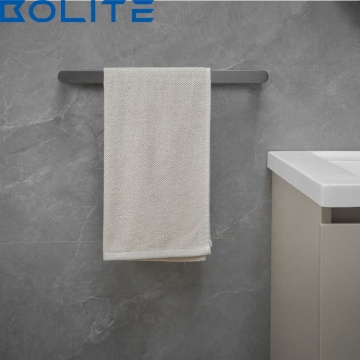 Simple Bathroom Towel Bar - Single Lever Full Brass Hanging Towel Rack