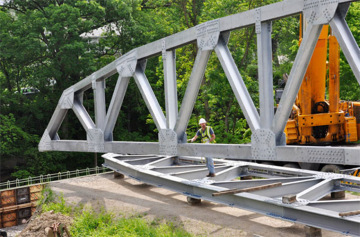 Factory Price Durable Structural Steel Truss Bridge