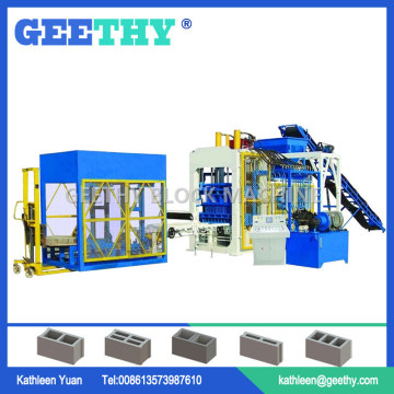 Qt10-15 Fully Automatic Concrete Hollow Block Making Machine