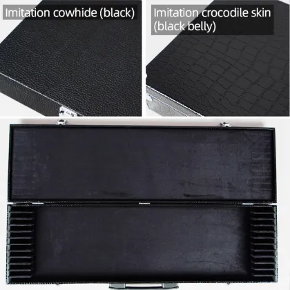 Hard Leather Cello Viola Violin Bow Case