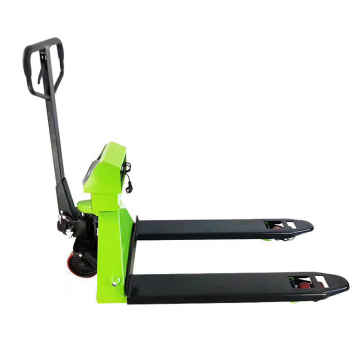Venta directa de fábrica china: Pallet Truck con escala - Jack de paleta de mano con escala incorporada